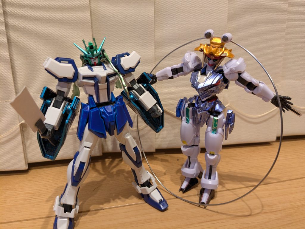 早苗ストライクとツーショットを1枚。色的にこの2人って感じがしっかり出せたかな〜と思います。