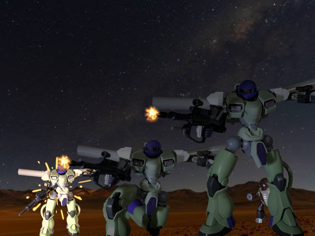 オープ「フライトが!壊れた!」ペース「こっちも!死ぬときは...一緒だぜ!」