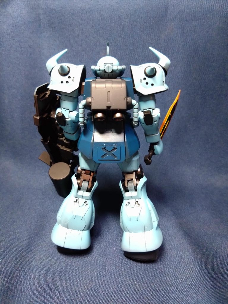 ウェザリング前、後ろから。