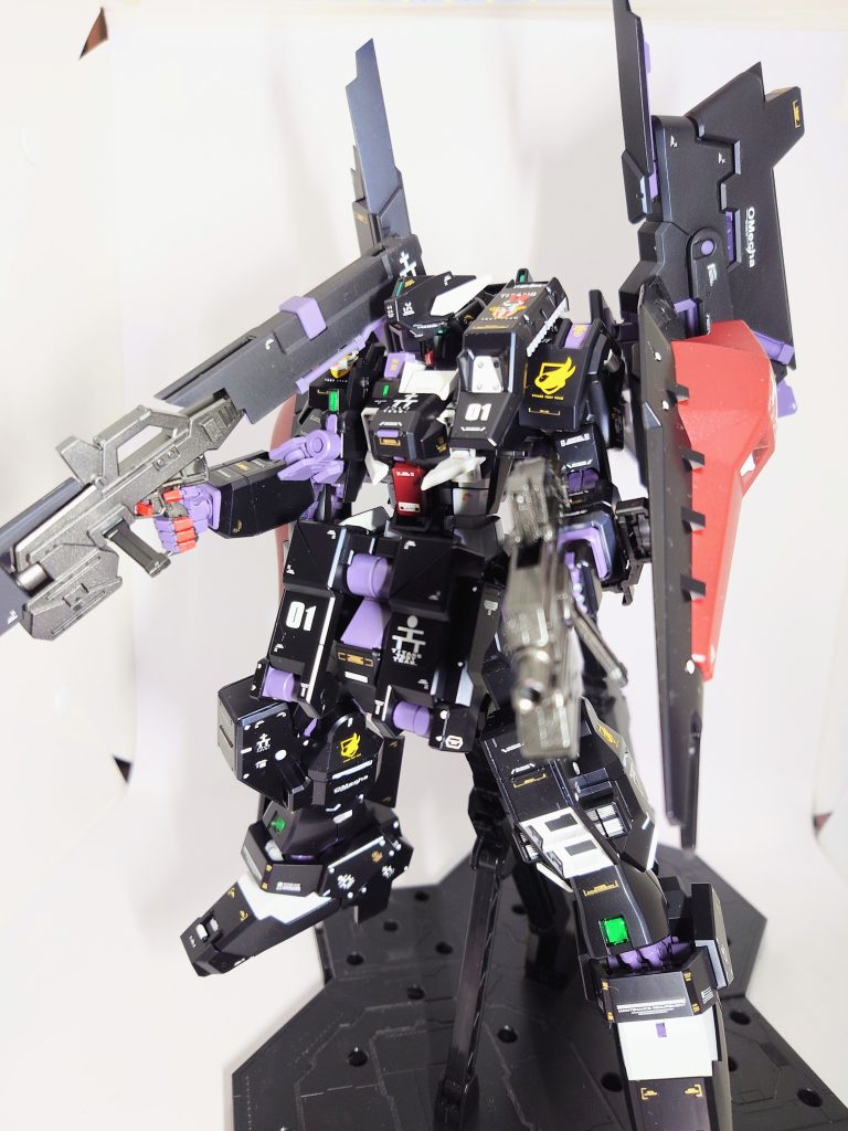 ラー第一形態です。ここからかなりゴテゴテに