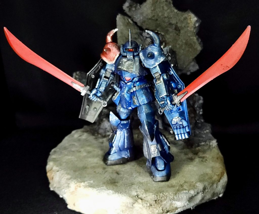 グフ 白兵戦特化仕様–5枚目/制作者：塗装狂主任