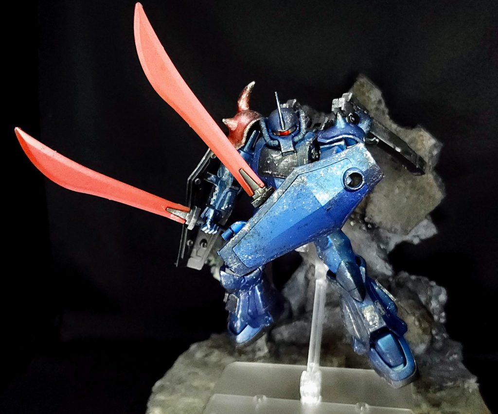 グフ 白兵戦特化仕様–4枚目/制作者：塗装狂主任