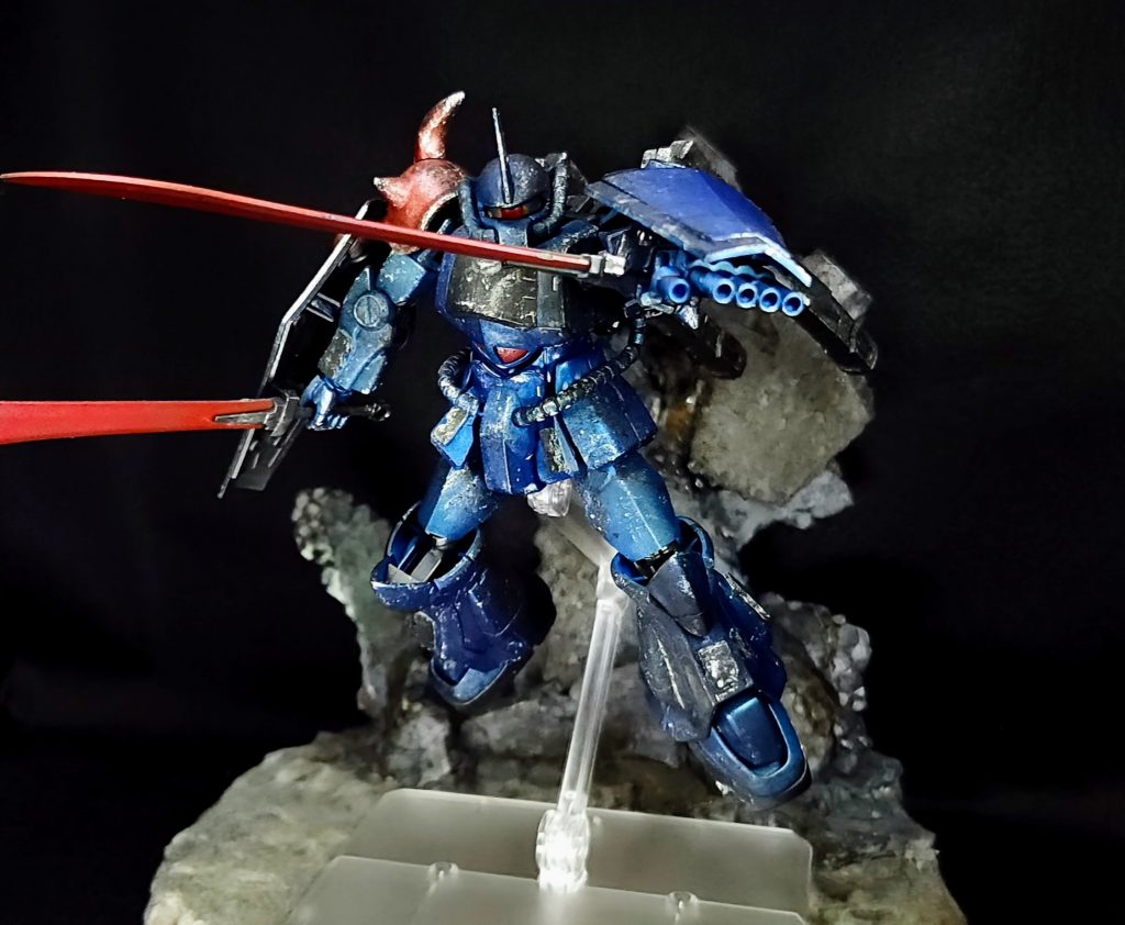 グフ 白兵戦特化仕様–6枚目/制作者：塗装狂主任