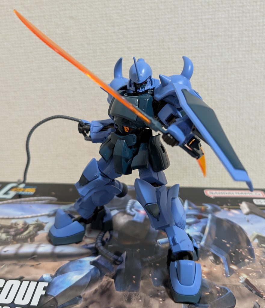 そしてヒート・サーベルも使います。さらに・・・。