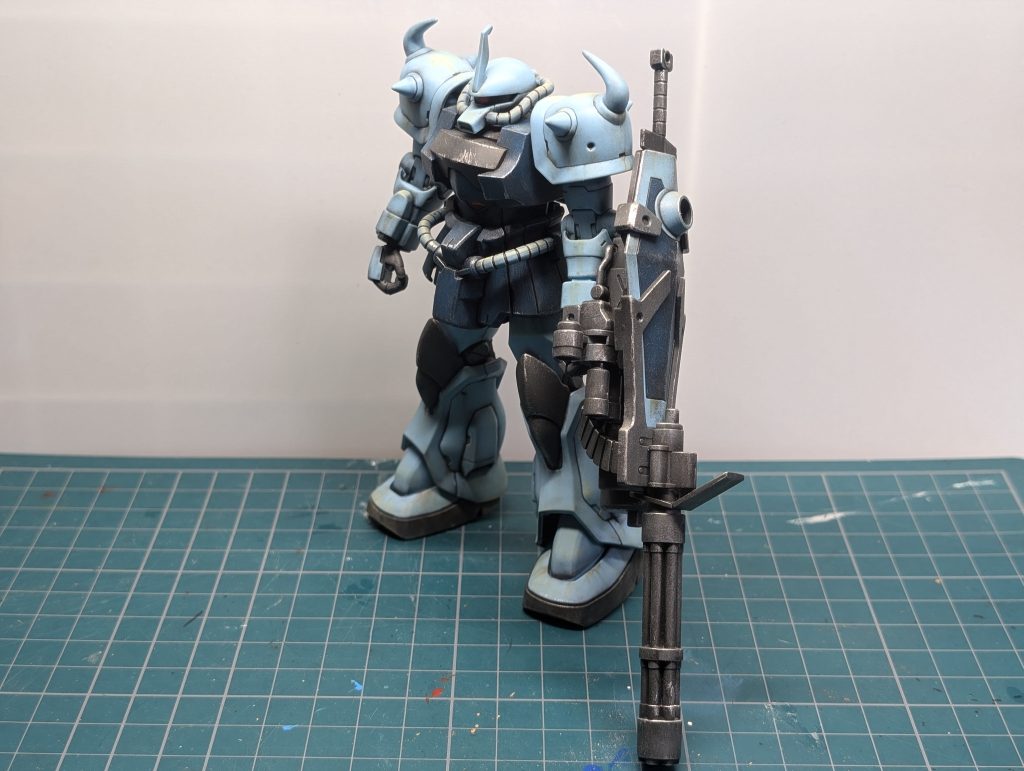 やり方や汚し方はいろいろな作品やYouTuberで勉強しながら作成