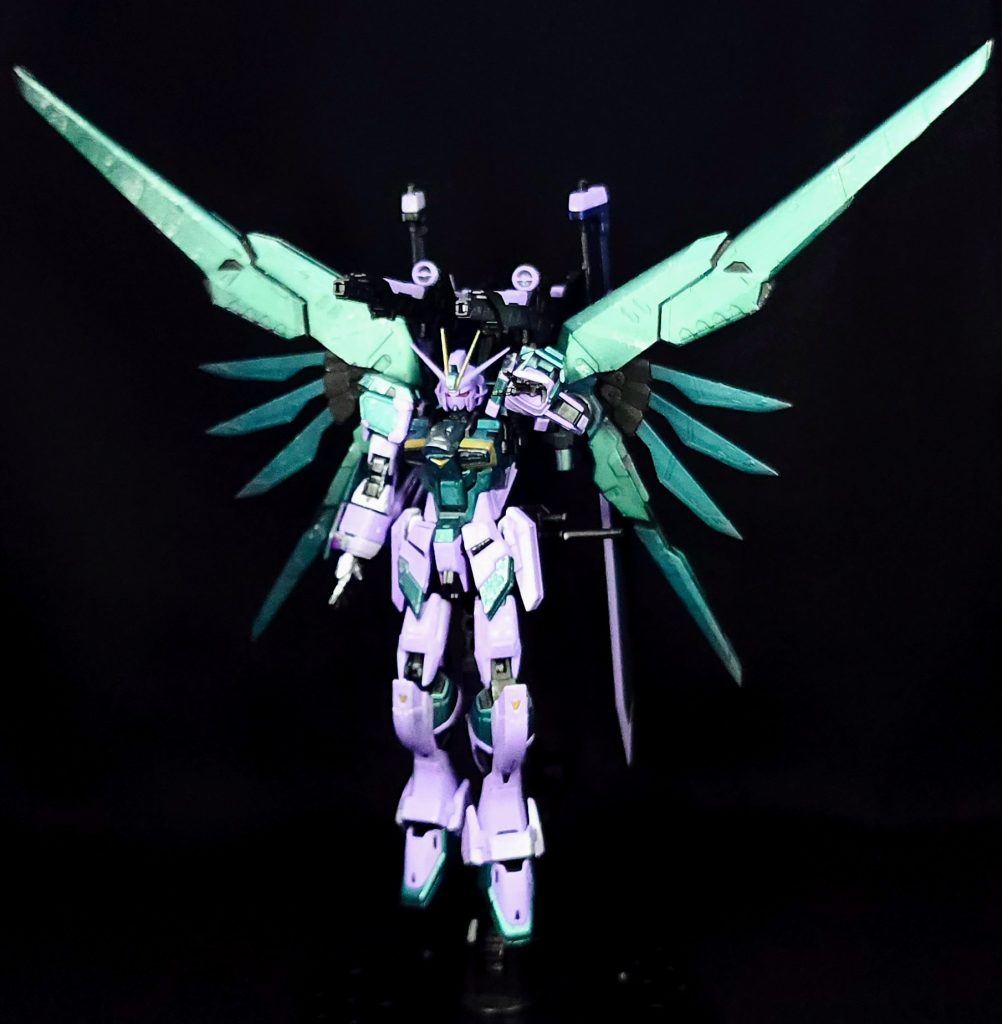 デスティニーインパルスver.シンプル全塗装–4枚目/制作者：塗装狂主任