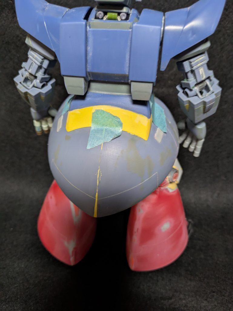 後部スカートの延長でかなりプロポーションかわりました。