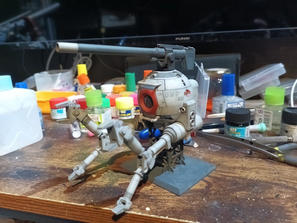 過去作 MG ボールver.Ka エアブラシ塗装–2枚目/制作者：福田　義康