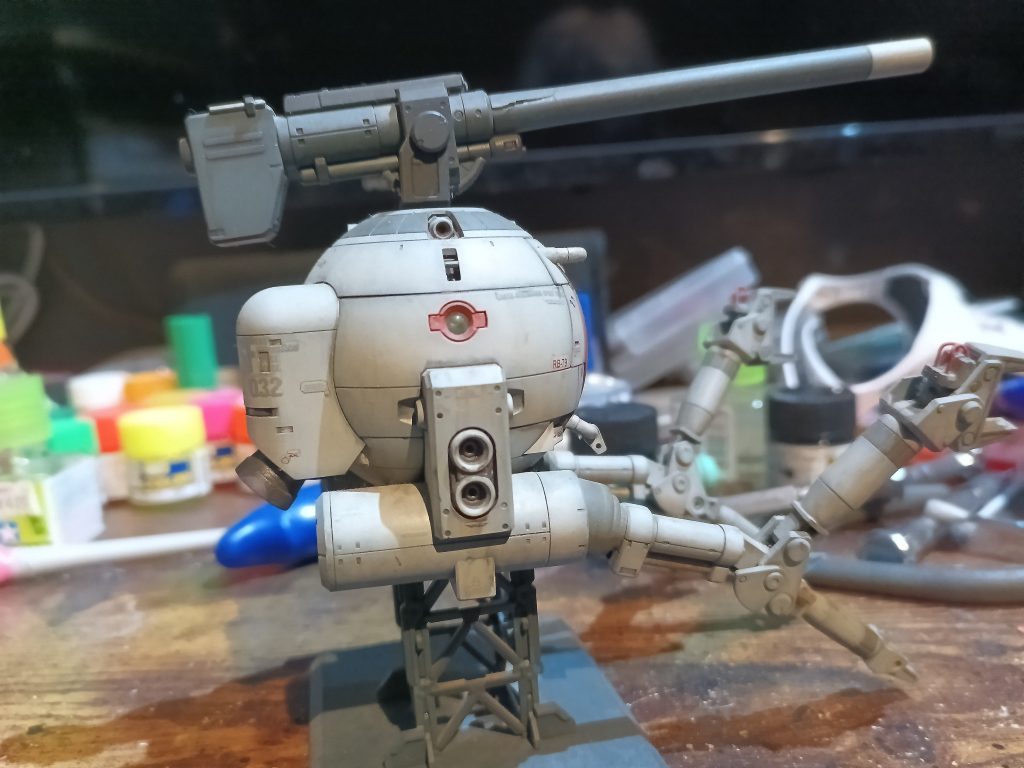 過去作 MG ボールver.Ka エアブラシ塗装–6枚目/制作者：福田　義康