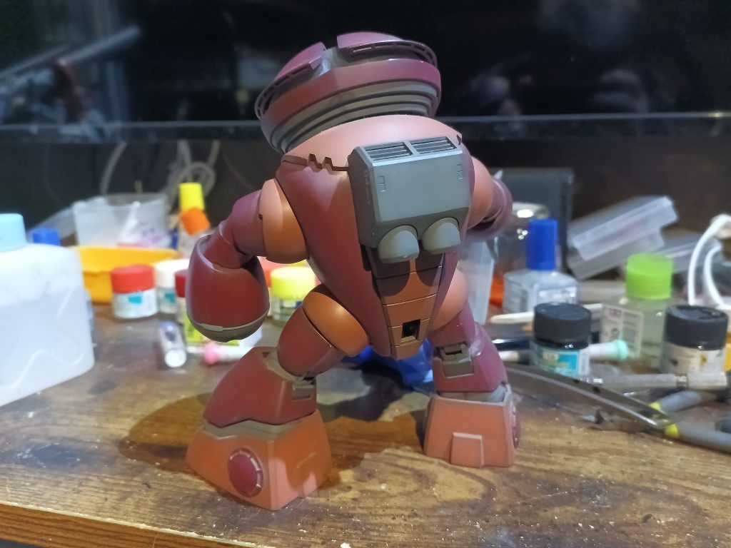 過去作 MG アッガイ エアブラシ塗装–5枚目/制作者：福田　義康