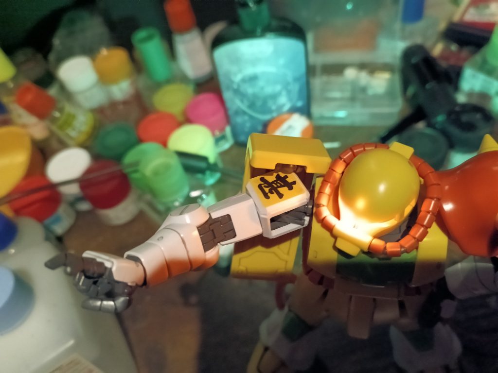 MG 量産型リコ専用ザク LED組込–4枚目/制作者：福田　義康