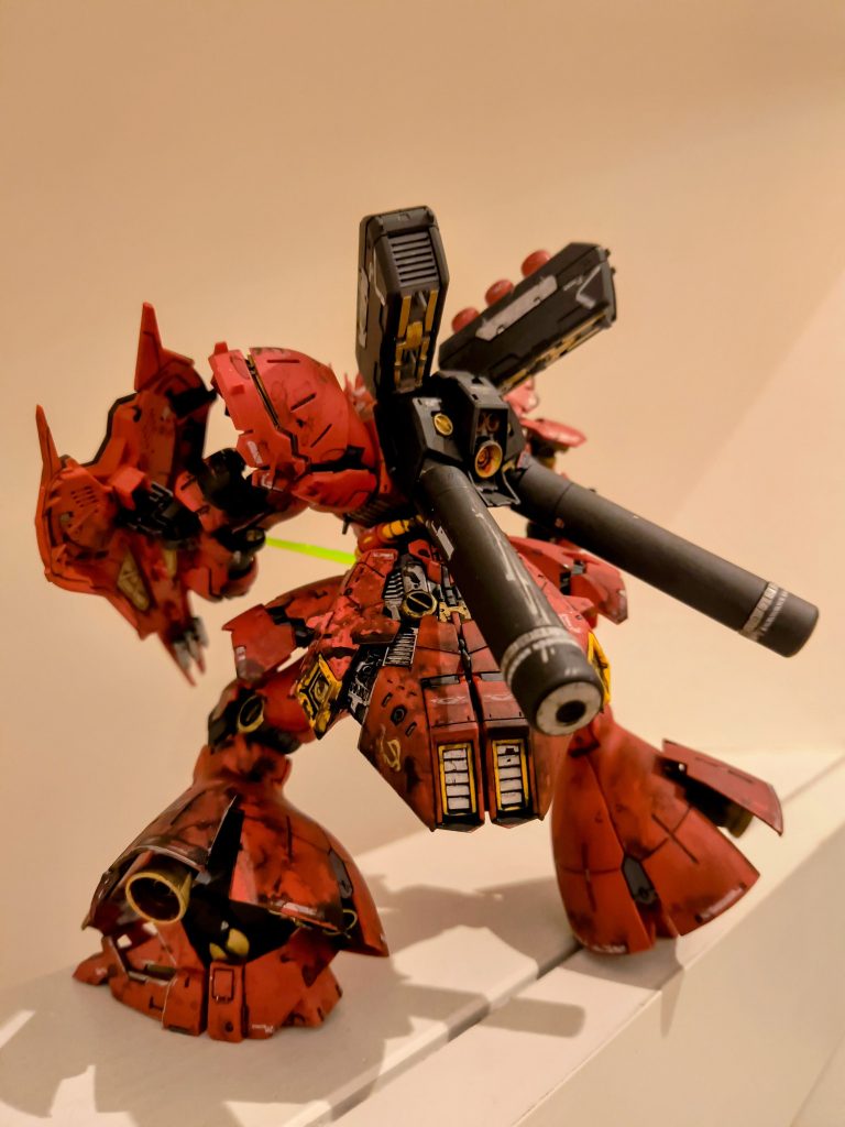 リアスカートをちまちまと塗りました。