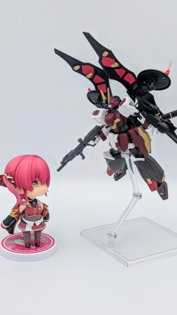 ここまで見て頂いてありがとうございます!新たなマリン船長の通常衣装イメージクロスボーンガンダムX0 VerⅡでした。調色と希釈が未だに苦手で上手く出来ないですね…。もし良ければ、👍️やコメント等して頂けると非常に嬉しいです!