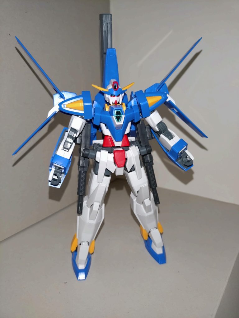 【ガンダムAGE-3 砲撃能力強化仕様】AGE-3フォートレスの要素を加味した姿。