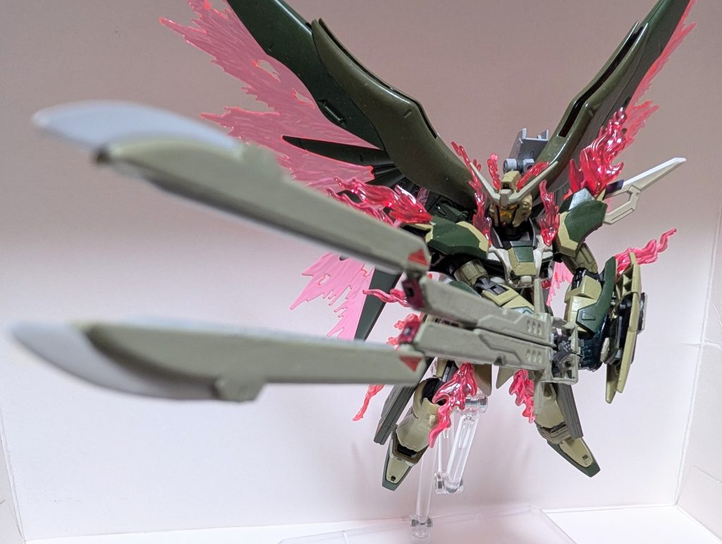 串刺しからの砲口展開、射撃。