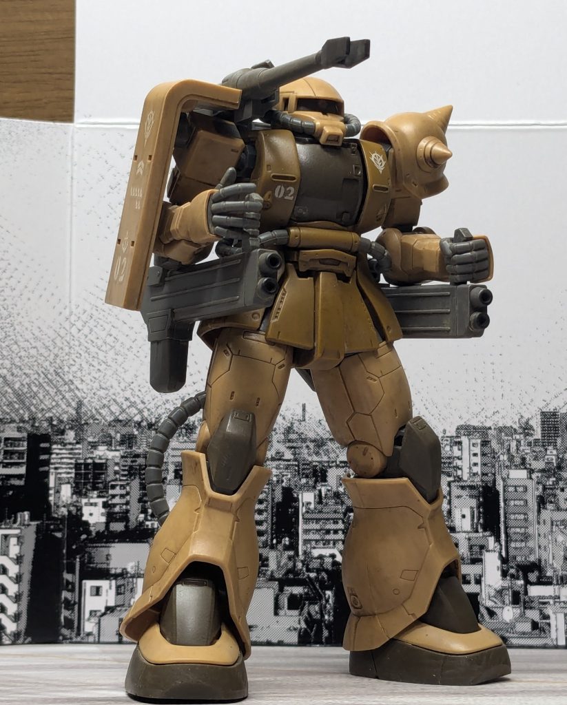 ザク・ハーフキャノン ジオン海兵隊機–3枚目/制作者:ナカムラ工廠