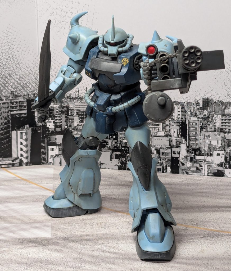 機体解説　MS-07B3 グフカスタム　北米戦線–3枚目/制作者：ナカムラ工廠