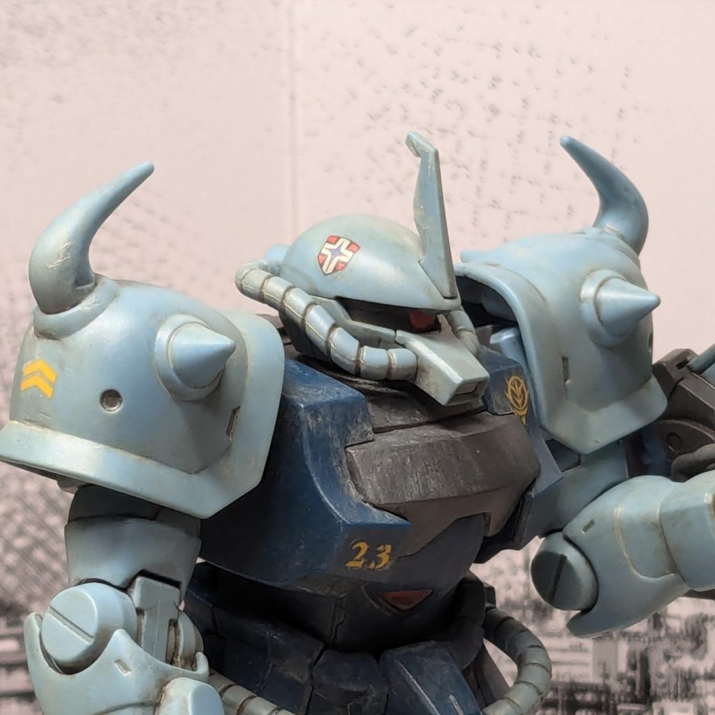 機体解説　MS-07B3 グフカスタム　北米戦線–2枚目/制作者：ナカムラ工廠