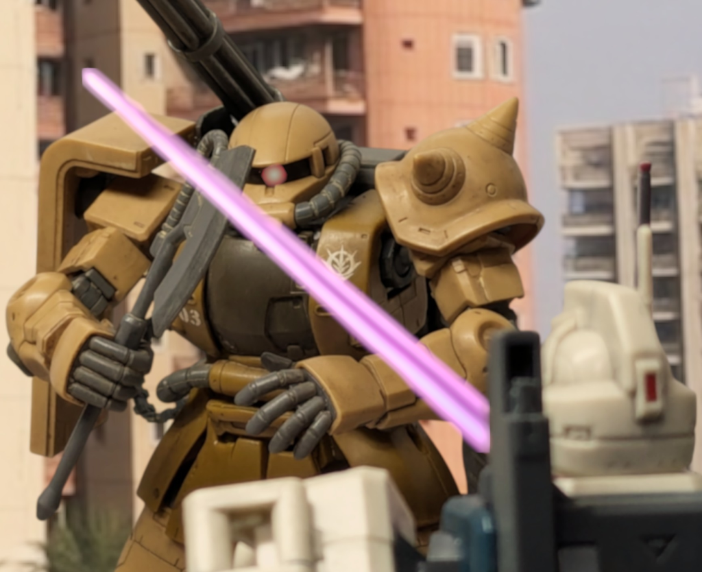 12月中頃になると横浜市街にて激しい市街戦を繰り広げていたが、前線補給基地が沖合の国連軍艦隊の艦砲射撃で全損したため物資不足が深刻化。ラベノフ機による反撃により一時砲撃は止んだが時間稼ぎにしかならず、リ連隊長含む連隊幕僚の大半が艦砲射撃に巻き込まれ戦死。前線も崩壊したためこれ以上の戦線維持はできず早急な降伏が必要だった。しかし、連隊長以下上級将校が戦死したため連隊長命令による組織的な降伏ができず、ヨコヤマ機単機による決死の時間稼ぎの間に唯一残った上級将校である第2海兵大隊長モナハン・ナガン中佐を生き残った司令部要員が前線の戦闘指揮所で見つけ出し、ナガンが司令部から全隊に戦闘停止と国連軍への投降を命令。国連軍へも降伏を通告し、国連軍が受諾したため連隊全滅は免れた。戦後は多くの将兵が故郷サイド3マハルへの帰還を希望したが、戦争末期にソーラレイへ改造されてしまったため路頭に迷う事となった。それによりPMC隊員やAE社テストパイロットに転身する者、ジオン残党軍に行く者、ジオン新政府の救済制度で一市民に戻る者など隊員はそれぞれ新たな生き方を模索する事となった。