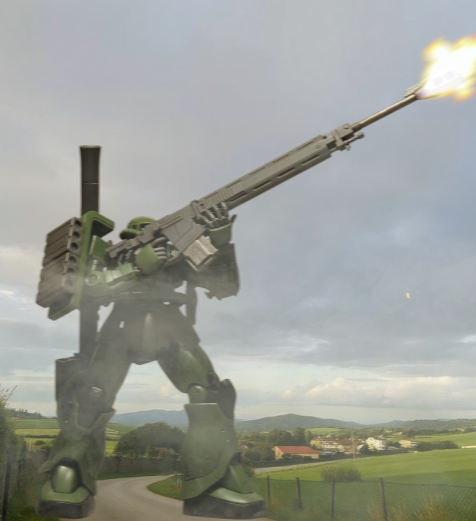 機体解説 MS-06ザクⅡC-5型 ポルトガル戦線–2枚目/制作者:ナカムラ工廠