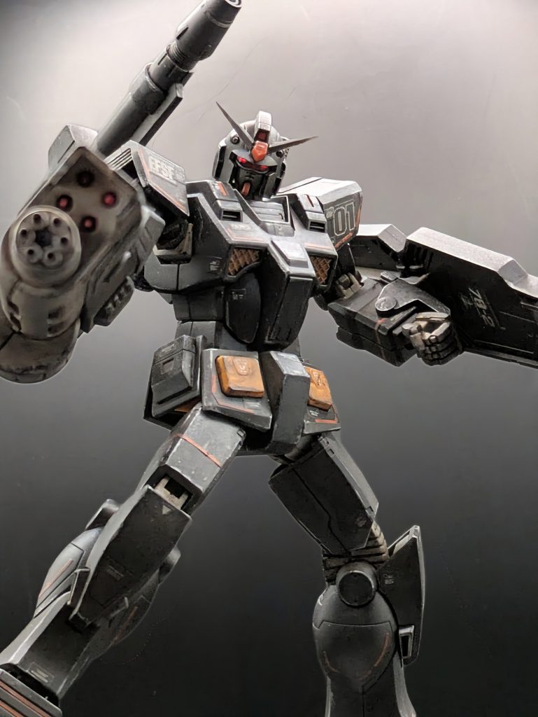 ガトリングガンの銃口くらい塗っときゃ良かったな…