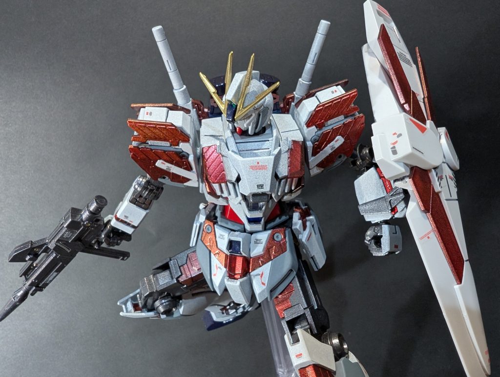 サイコフレームもう少し明るいピンクにしたかったな