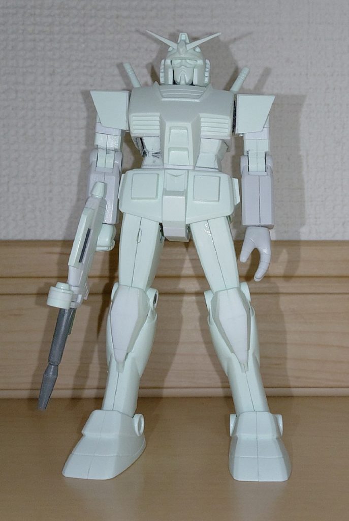 だいたい塗装前二の腕は後ハメ加工しようとしてマルイチを砕いたので泣く泣くスナカスから移植