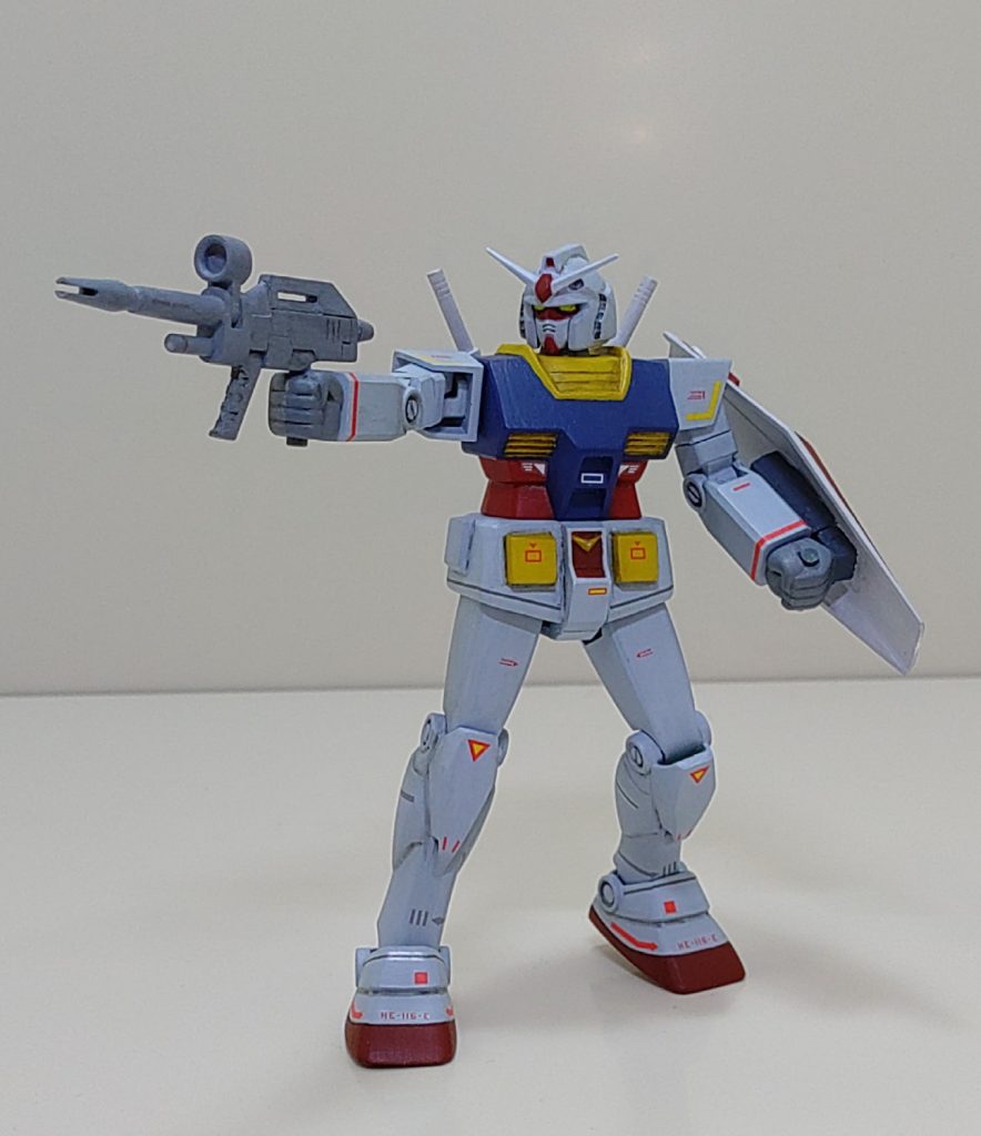 スタイルは少々いじってますが、可動はほぼそのままなのでポージングは苦手