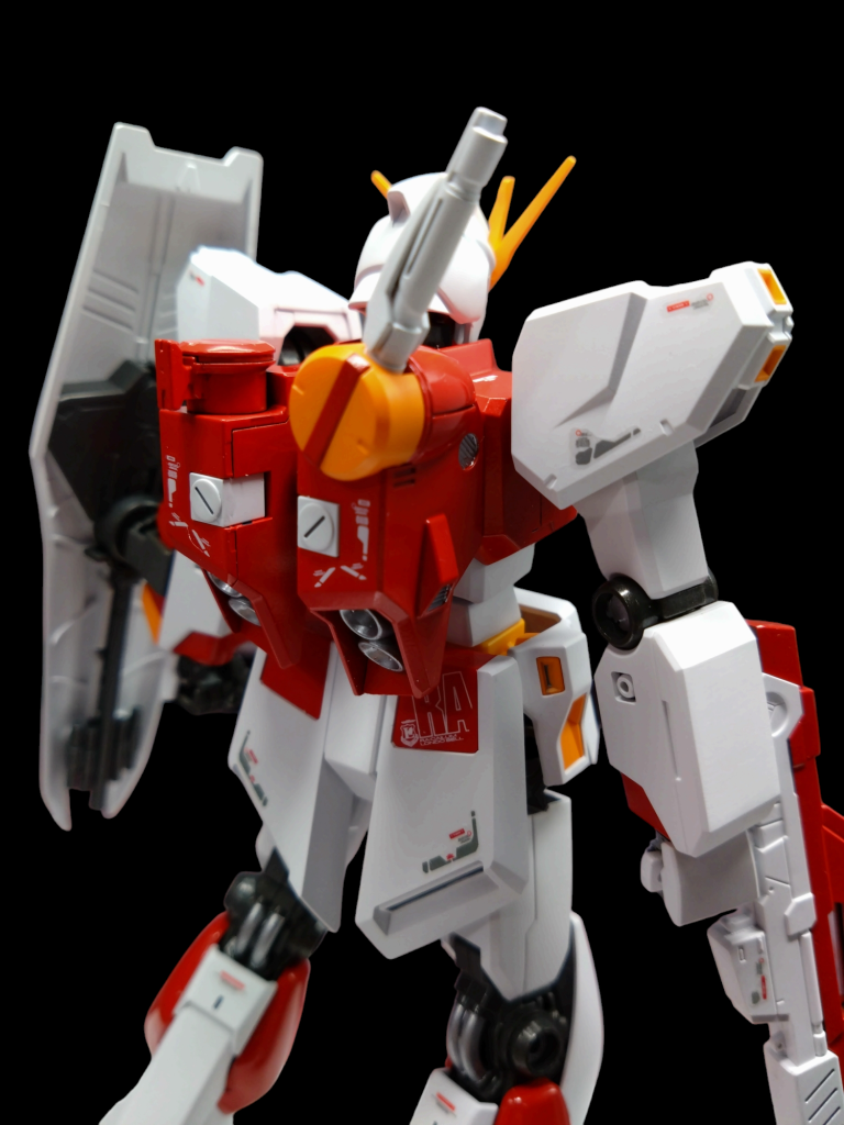 デカール　部分塗装