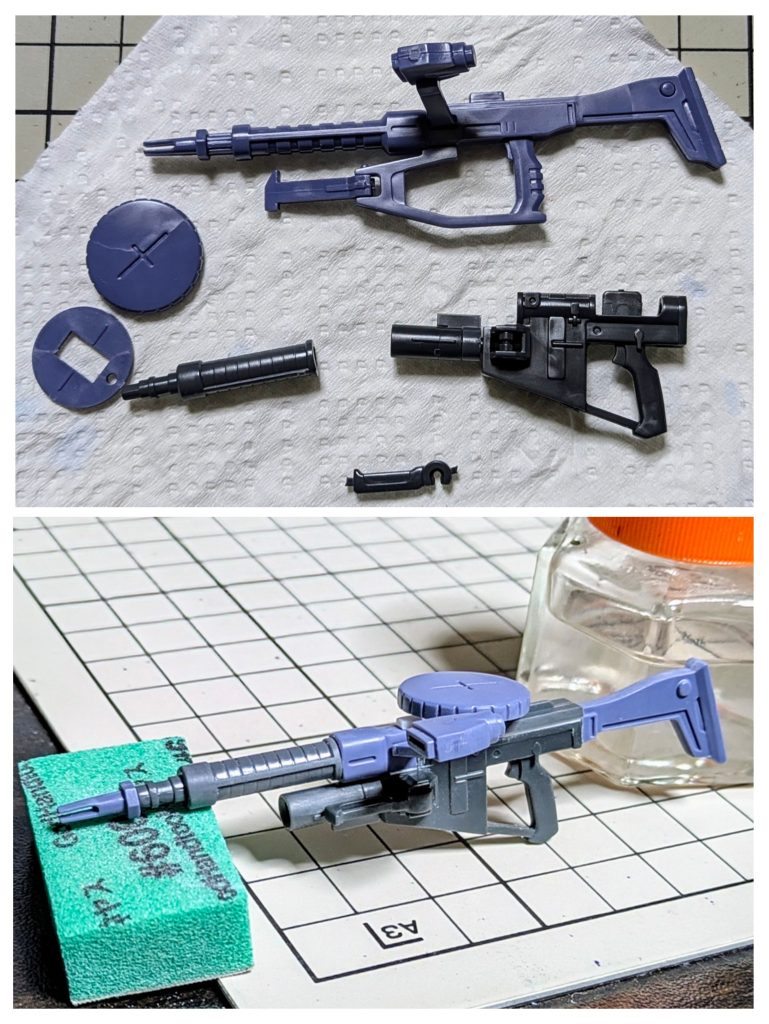 マシンガンをグレネード付きに