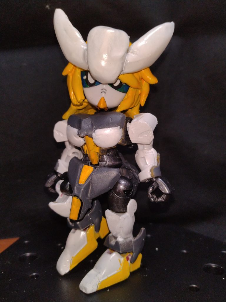 軽くポージングちなみに自分はボカロについて詳しくありません(笑)一方の弟はガンダムは半分くらいしか知らず、好きな作品は∀とZZらしいです