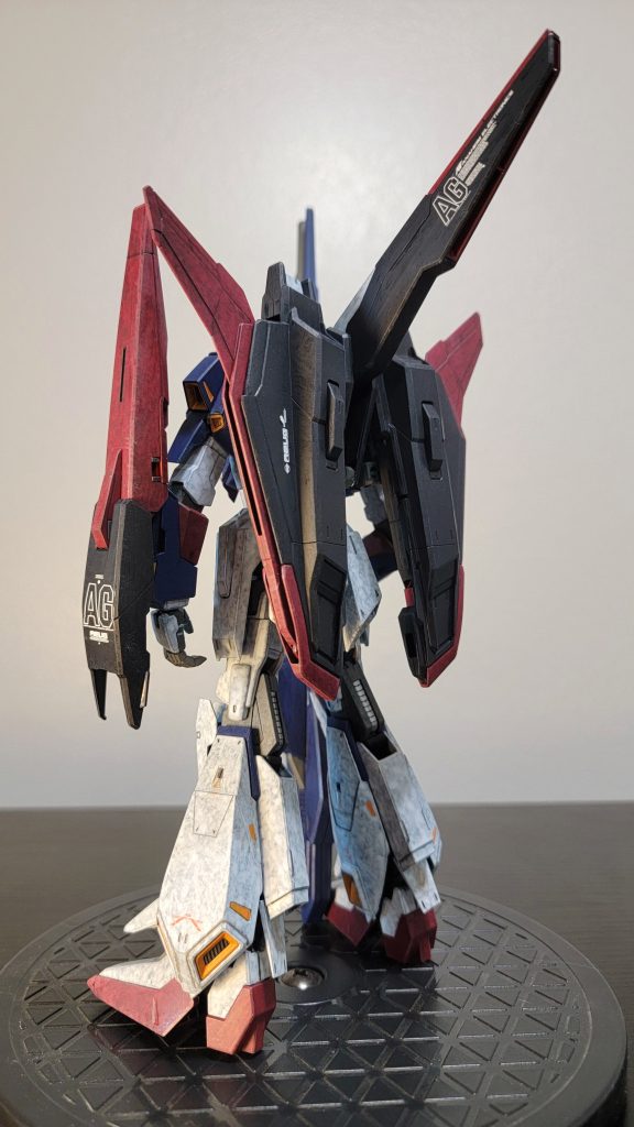 MG 1/100 MSZ-006 ゼータガンダム 2.0 筆塗り–8枚目/制作者：Dinny_Chin