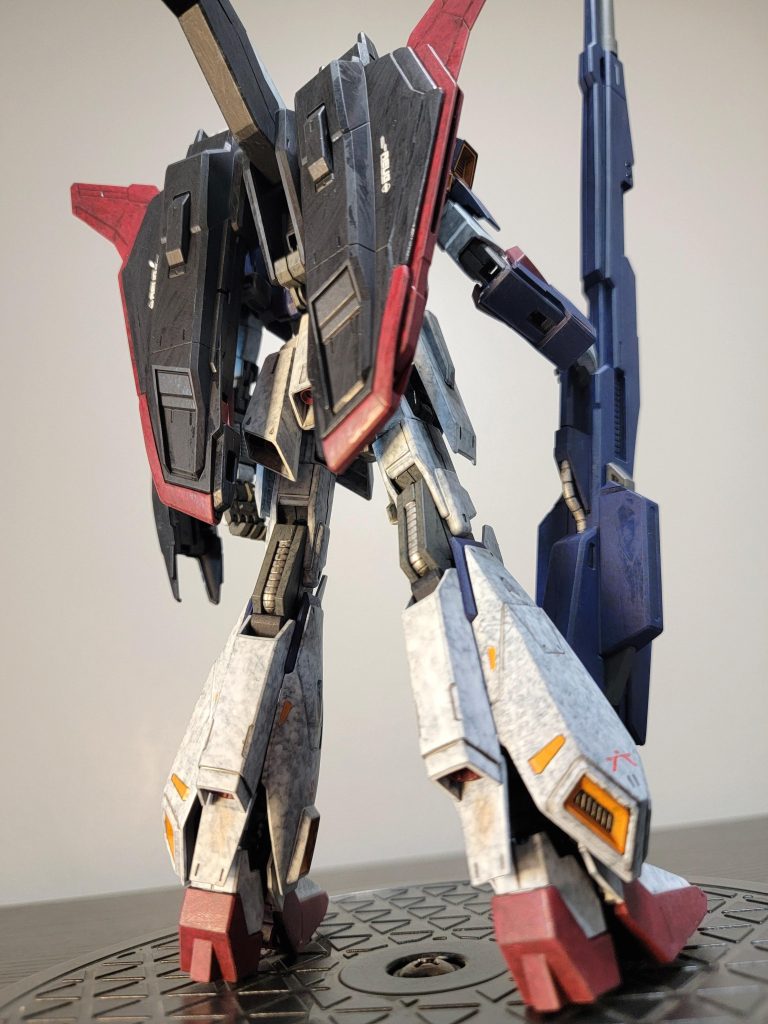 MG 1/100 MSZ-006 ゼータガンダム 2.0 筆塗り–5枚目/制作者：Dinny_Chin