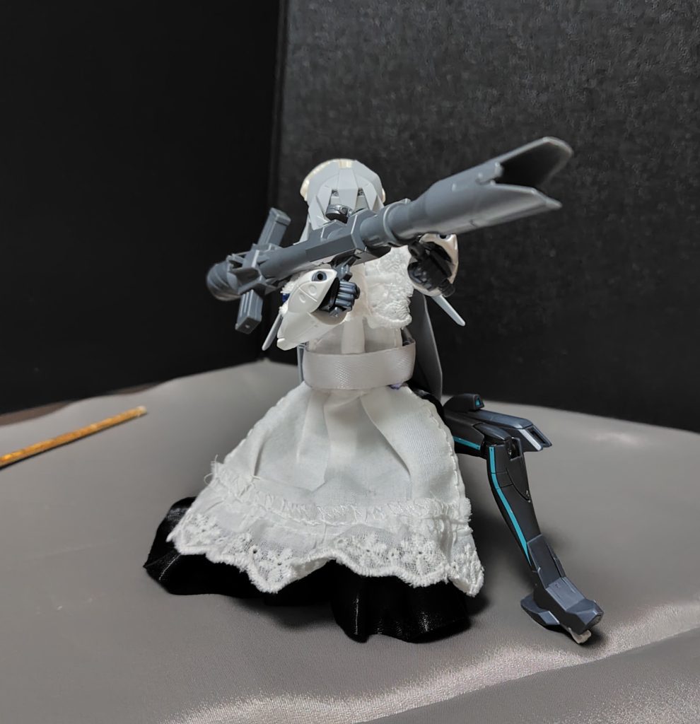 バズーカだって扱えます。