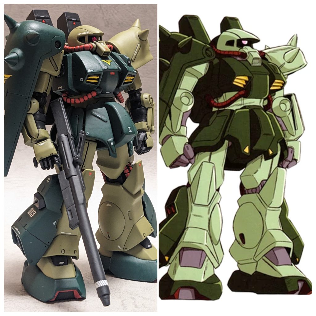 設定画と比べるとこんな感じ。