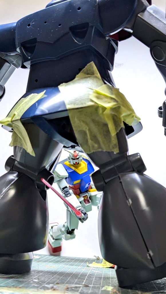 旧キット1/100ドム–2枚目/制作者：MU