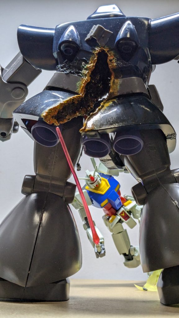 旧キット1/100ドム–3枚目/制作者：MU