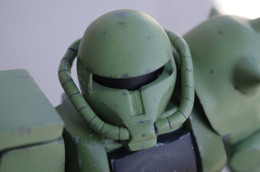 図らずもドアンザク顔に。ドアンザクは設定画に忠実。