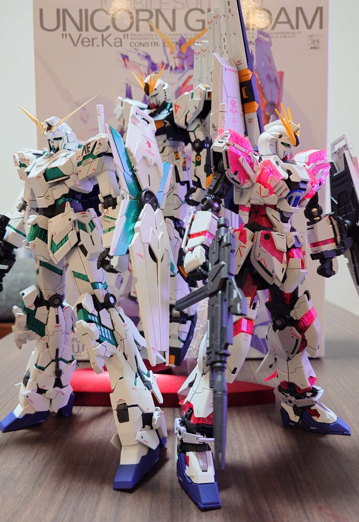 我が家のサイコフレームたち最後までありがとうございました。