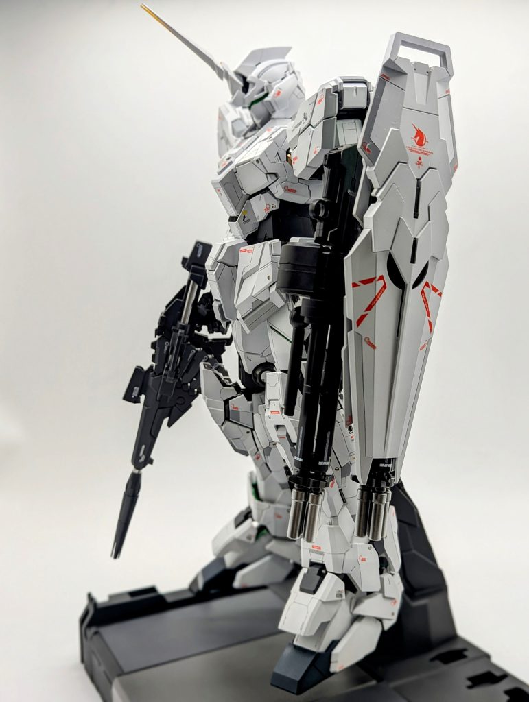 PGユニコーンガンダム 覚醒カラー全塗装クリアグリーン–8枚目/制作者：kenshira0123