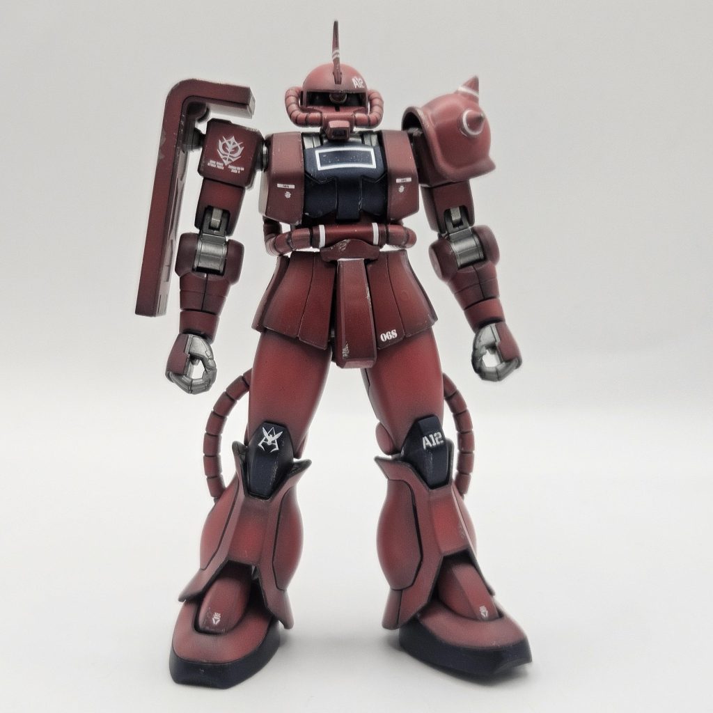 黒立ち上げからのグラデーション全塗装になります