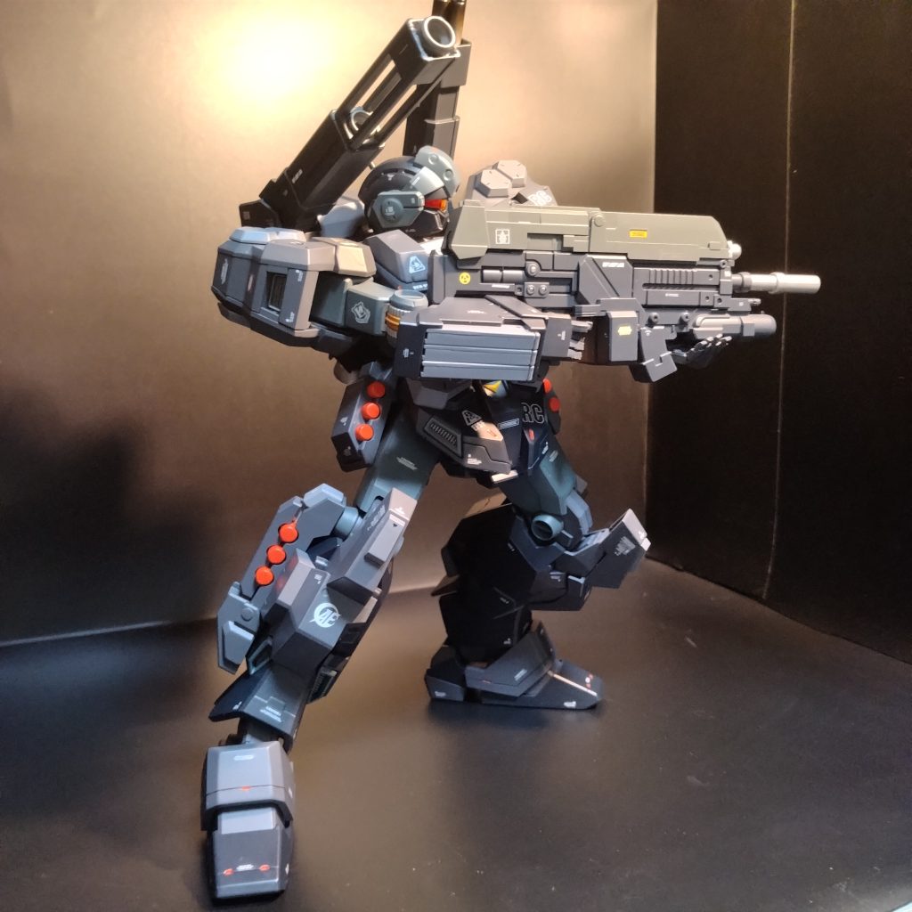 ジェスタ自体は5機ほど作ったことがあるのですが、キャノンは初めて作りました!