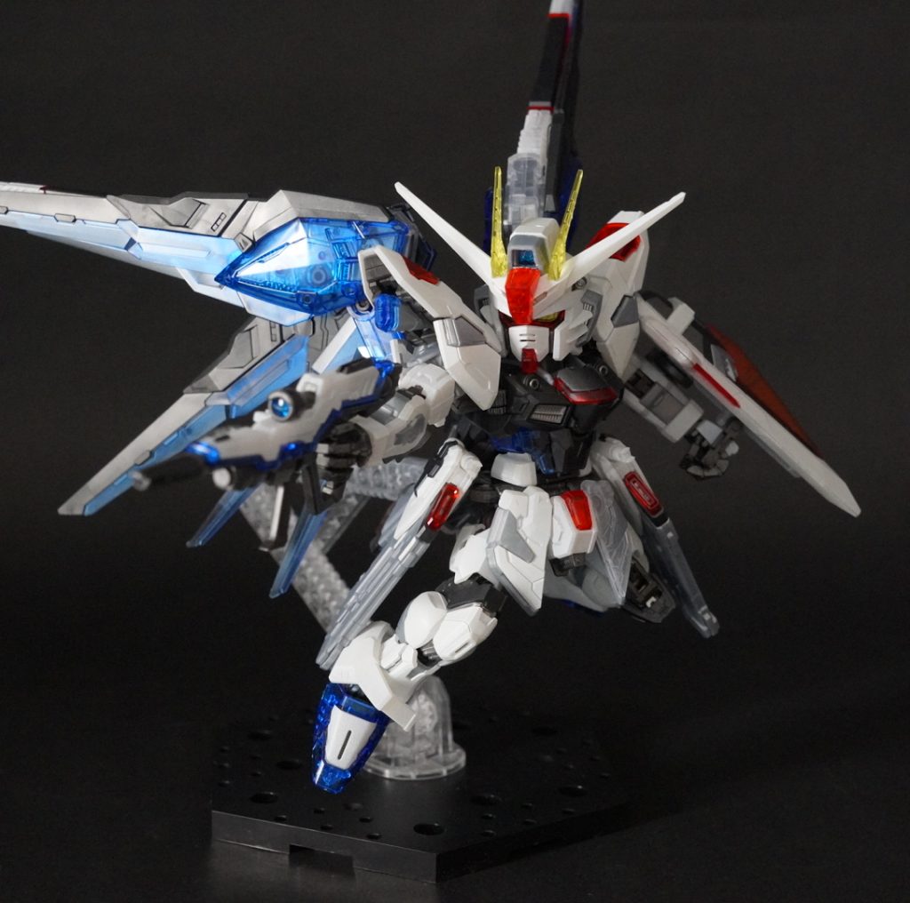 MGSDフリーダム〜ガンダムベース限定クリアカラー〜–5枚目/制作者：ななみ