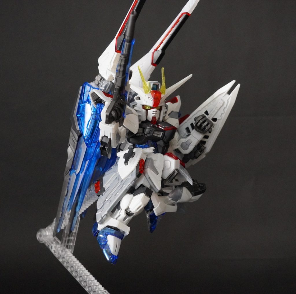 MGSDフリーダム〜ガンダムベース限定クリアカラー〜–4枚目/制作者：ななみ