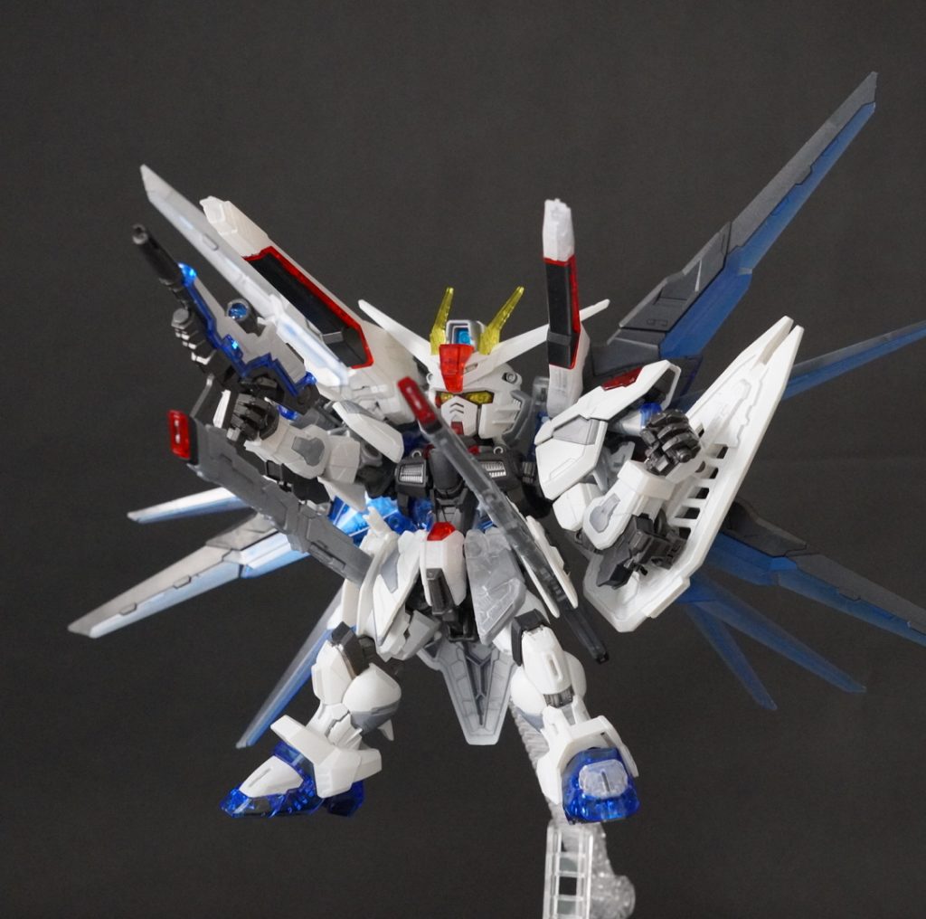 MGSDフリーダム〜ガンダムベース限定クリアカラー〜–3枚目/制作者：ななみ