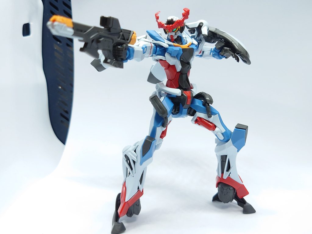 ビームライフル??レールガンのようなデザインにも見えますSFらしいデザイン