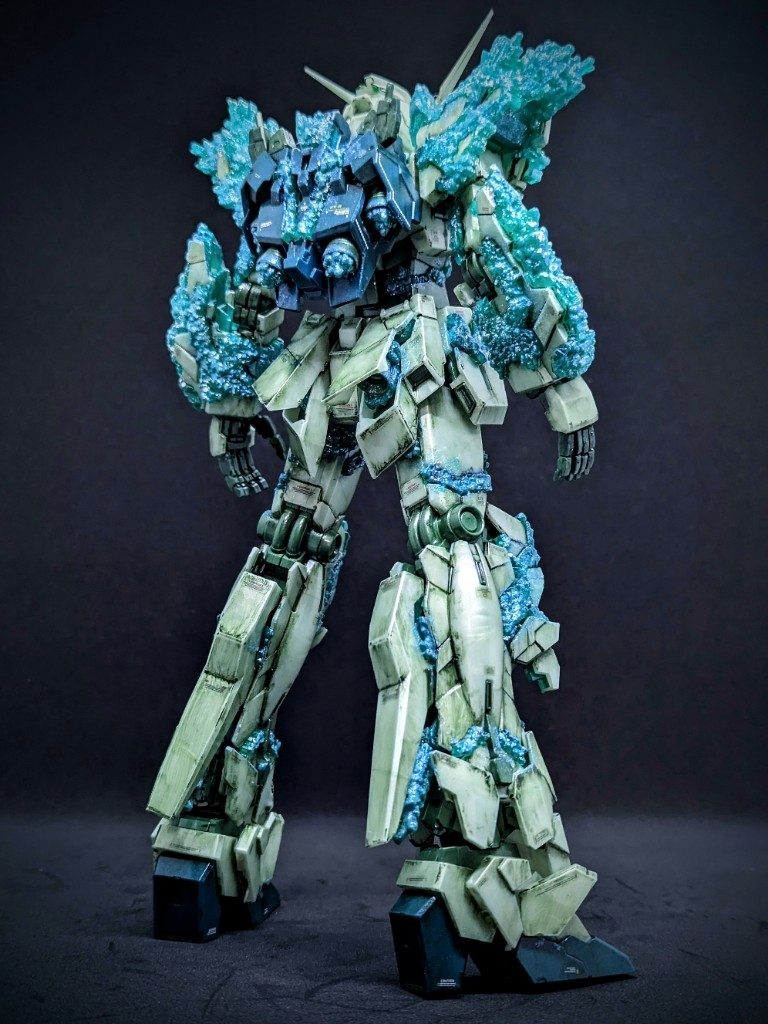 MG UNICORN GUNDAM [LUMINOUS CRYSTAL BODY]–4枚目/制作者：kuro@A91