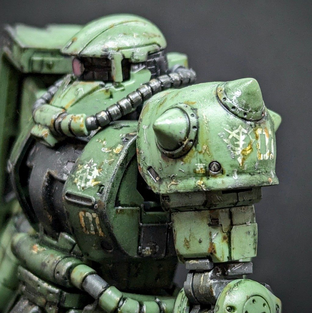 結構な使用感…リアルになりましたかね?(汗) やり過ぎ、汚し過ぎでもポージングつけるとソコソコ見れるかな?