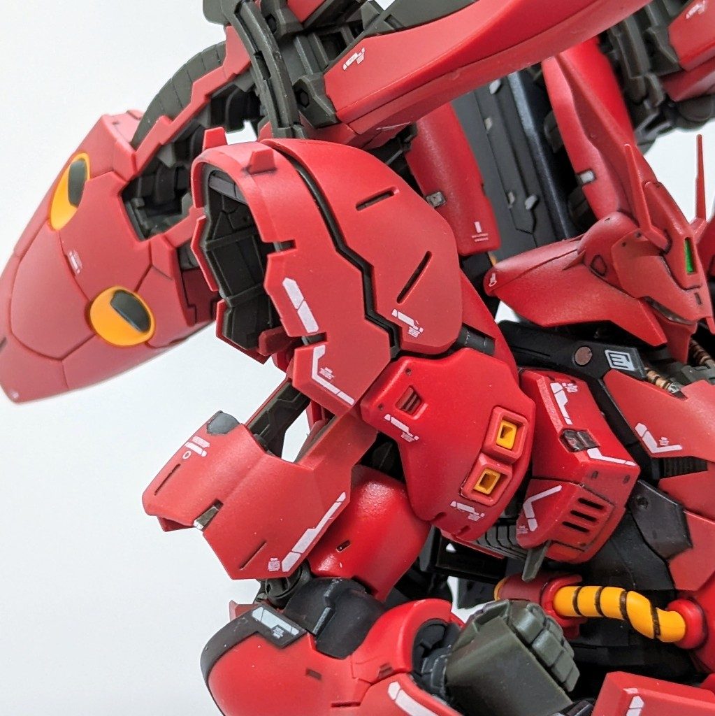 RG MSN-04FF SAZABI｜kuro@A91さんのガンプラ作品｜GUNSTA