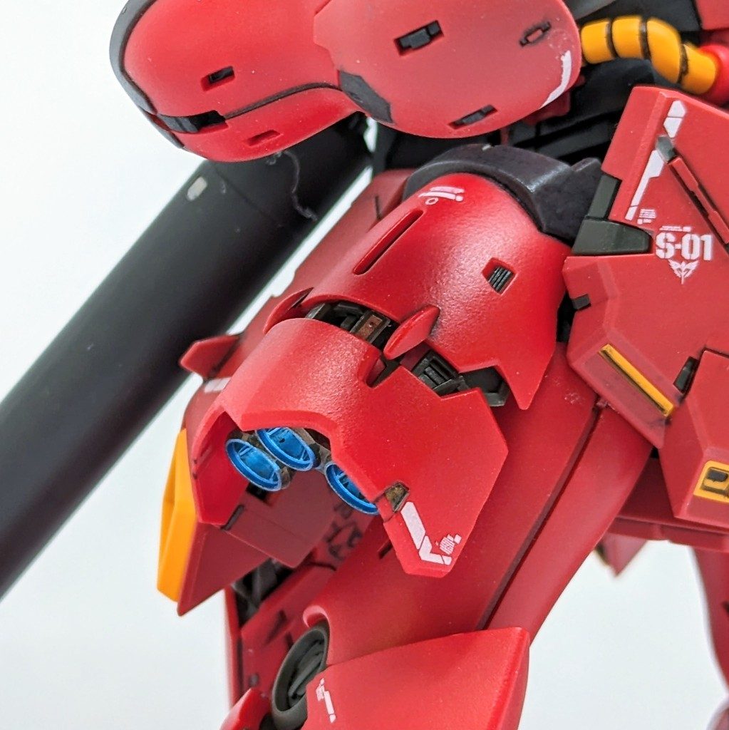 RG MSN-04FF SAZABI｜kuro@A91さんのガンプラ作品｜GUNSTA